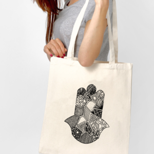 Tote bag Main de Fatma